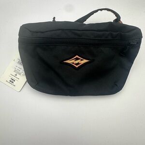 Billabong Black and Multicolored Strap Hip Bag
